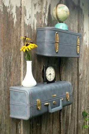 benefits of suitcases as part of home decor