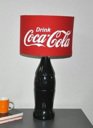 ide kreatif lampu tidur dari botol soda
