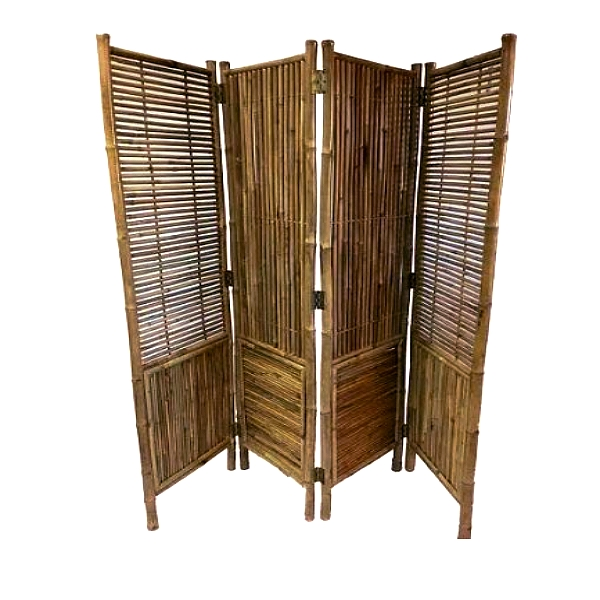 gambar sekat ruangan dari bambu