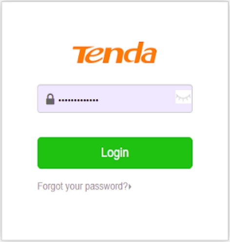 login wifi admin Tenda